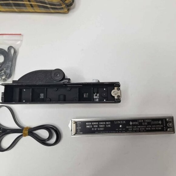 VINTAGE LINEX SUBMINATURE STEREO CAMERA BY LIONEL TRAIN CO. VERY GOOD & WORKS - Picture 4 of 5